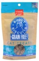 Cloud Star Buddy Biscuits Cat Treats Tempting Tuna - 3 oz