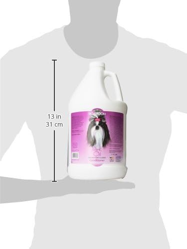 Bio-Groom Mink Oil Dog Conditioner - Dog Sunscreen, Vitamin E, Non-Sticky Polish, Cat Grooming Supplies, Cruelty-Free, Product Made in USA - 1 Gallon