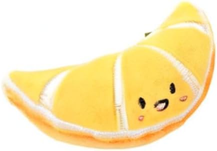 Orange Soft Fruit Series Catnips Cat Toy Interactive Gifts Fish Catnip Toys Doll Simulation Fruit Toy Catnip Toys for Pet