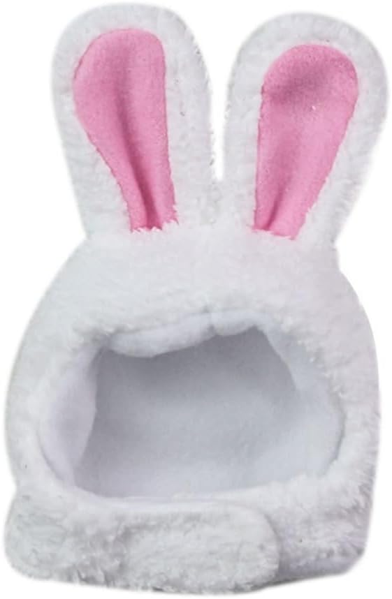 Halloween Cat Hat Bunny Rabbit Hat with Ears for Cats & Small Dogs,Easter Pet Accessory Headwear