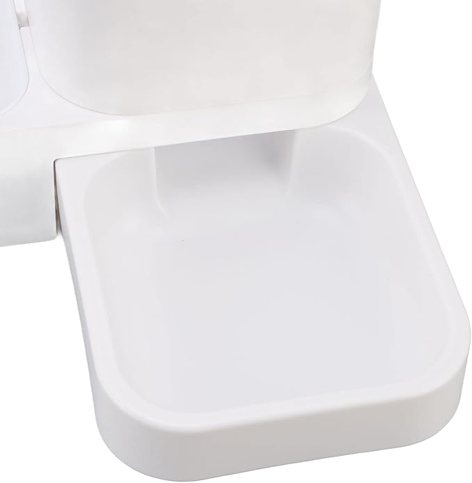 Automatic Cat Feeder Large, Automatic Dog Feeder Gravity, 2 in 1 Pet Set Gravity Water Food Dispenser Stable Supply for Small and Medium Cats and Dogs