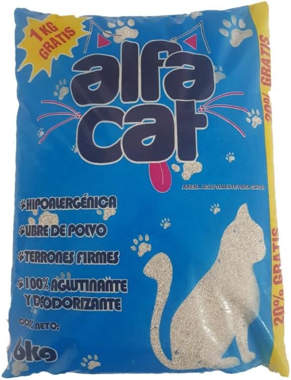 Alfa cat 12 kg Best Cat Litter; Binder and Deodorizer