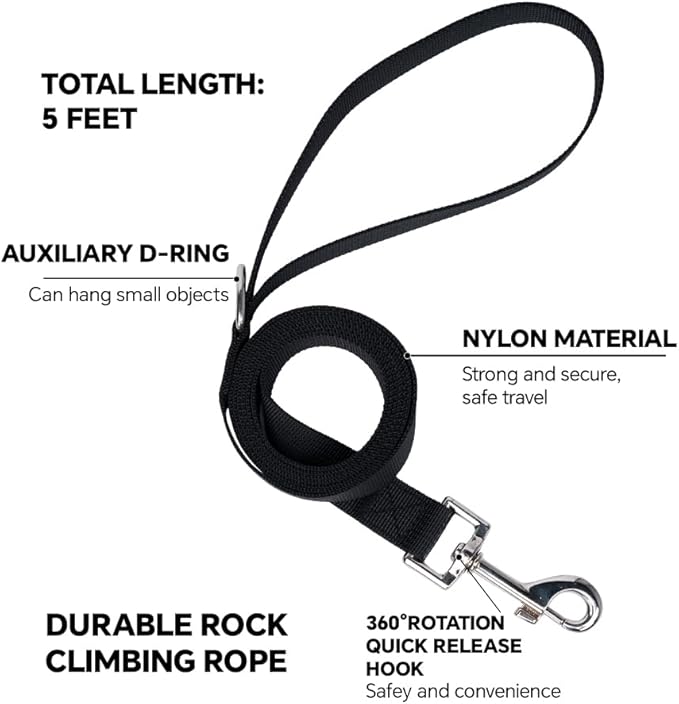 Harness Leash Set with AirTag Holder for Large Cat & Puppy, Upgraded Escape Proof Vest with Lead for Small Dog Outdoor Walking, Soft Breathable Mesh Jacket with Reflective Strip (Black, XL)