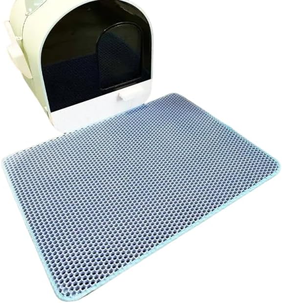 Cat Litter Mat Pet Toilet Waterproof Double Layer Pet Litter Box Mat Nonslip Sand Cat Washable Mat Clean Pad Pet Clean Supplies ,55x75cm