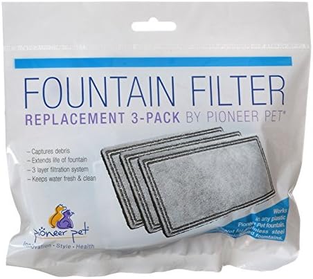 Pioneer Pet Replacement Filters for Plastic Fountains