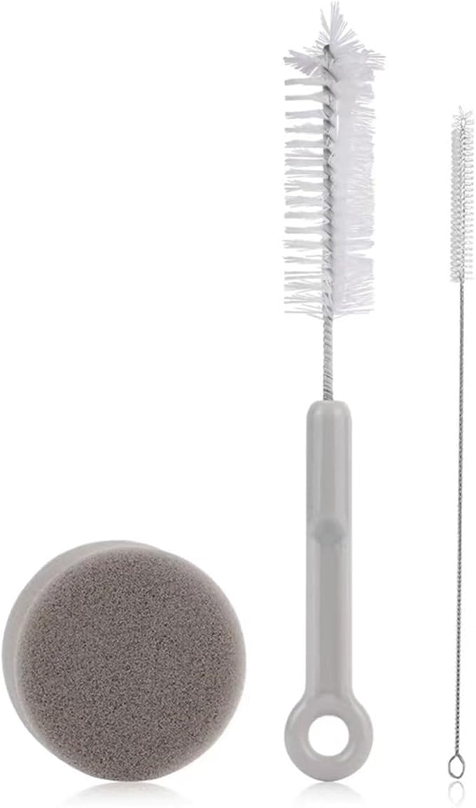 3pcs Brush Set Pet Cats Drinking Fountains Water Pipe Tube Bottle Cleaner Tool for Dogs Cats