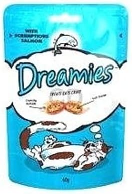 Dreamies Cat Treats with Scrumptious Salmon (60g)