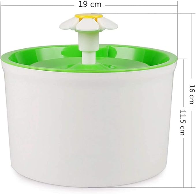 Liusj JUnst Energy-Saving and Dry-Burn Prevention Automatic Pet Water Dispenser,Mute Filter Automatic Pet Drinking Fountain,for Small Medium Big Cats Dogs