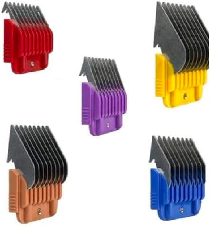 PUREPET Professional Grooming Tools Blade or Attachment Comb Dog and Cat Fur and Hair Length Sample Charts (Attachment Comb Chart)