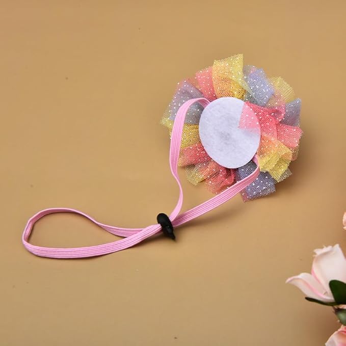 Colorful Pet Christmas Hat for Dogs Cats Lace Crown Hat for Boy Girl Birthday Party Hats for Girls Boys Bday Hats for Dog Cat Puppy Kitten Birthday Cap for Girls Boys Bday Hat for Pet Dogs Cats