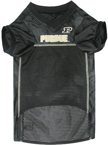NCAA College Purdue University Mesh Jersey for DOGS & CATS, Medium. Licensed Big Dog Jersey with your Favorite Football/Basketball College Team