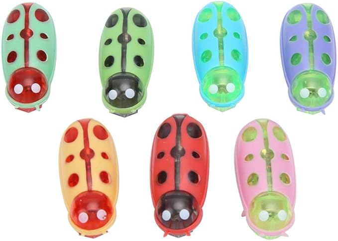 Zerodis Cat Interactive Toys, 7Pcs Mini Cute Cat Playing Toy Electric Funny Interactive Toy with Battery for Cats Kitten Training Playing Chewing