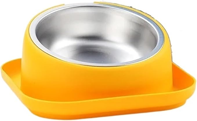 2pcs Pet Food Bowl Cat Feeder for Dogs Cats Puppy Kitten