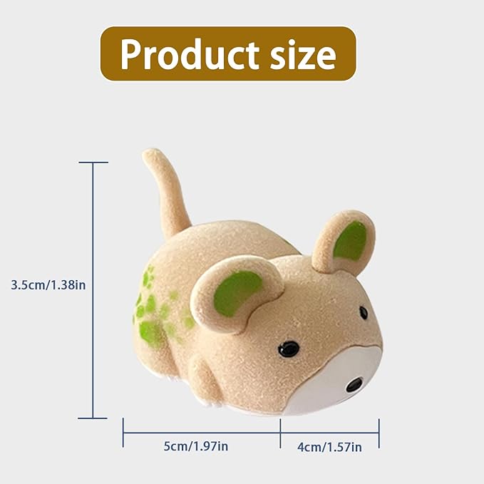 OHGOSH Hamster Teaser that Escapes, Cats Catching Mouse Game, Interactive Cat Toy, Quirky Pet Interactive Tools, Hurry Up and Give It to Your House Pet (3 PCS)