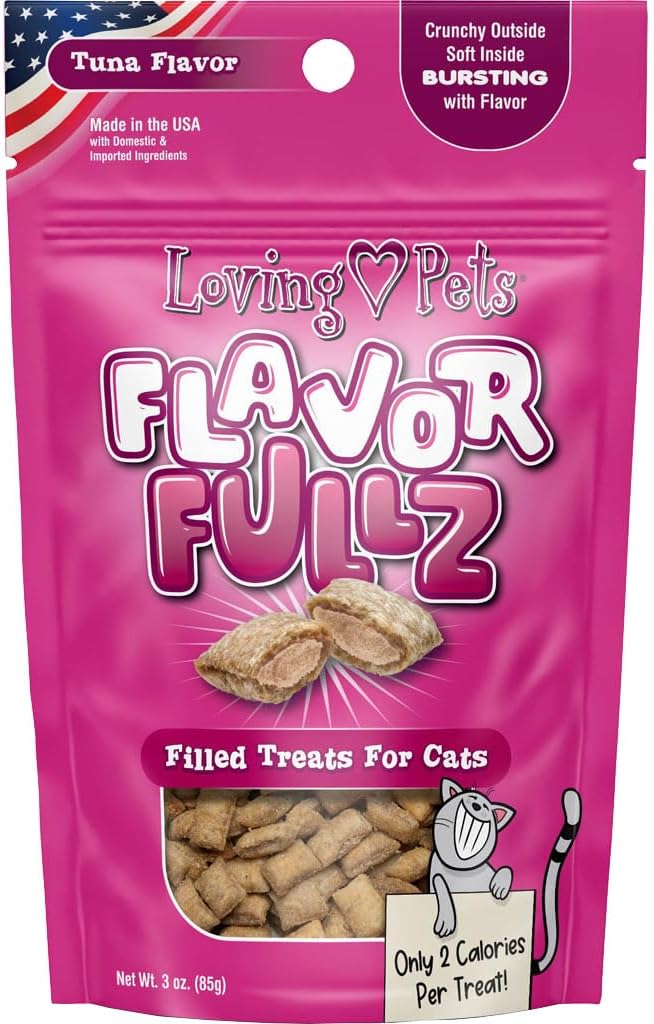 Loving Pets 5236 3 oz Flavorfully Cat Treats - Tuna - Case of 12