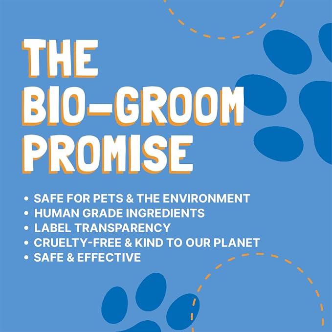 Bio-Groom Crisp Apple Dog Shampoo - Natural Scent Pet Shampoo, Aloe Vera, Chamomile, Cat & Dog Bathing Supplies, Puppy Wash, Cruelty-Free, Made in USA, Quick Rinse Cat Shampoo - 1 Gallon