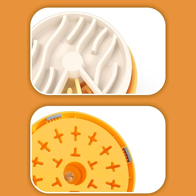 Removable Pet Bowl - Ergonomic Cat Bowl, 21x21x8cm Kitten Feeder with Stable Bottom, Pet Food Vessel Accessories, Feeding & Watering Supplies Bowls, Mealtime Cat Accessory for Pets