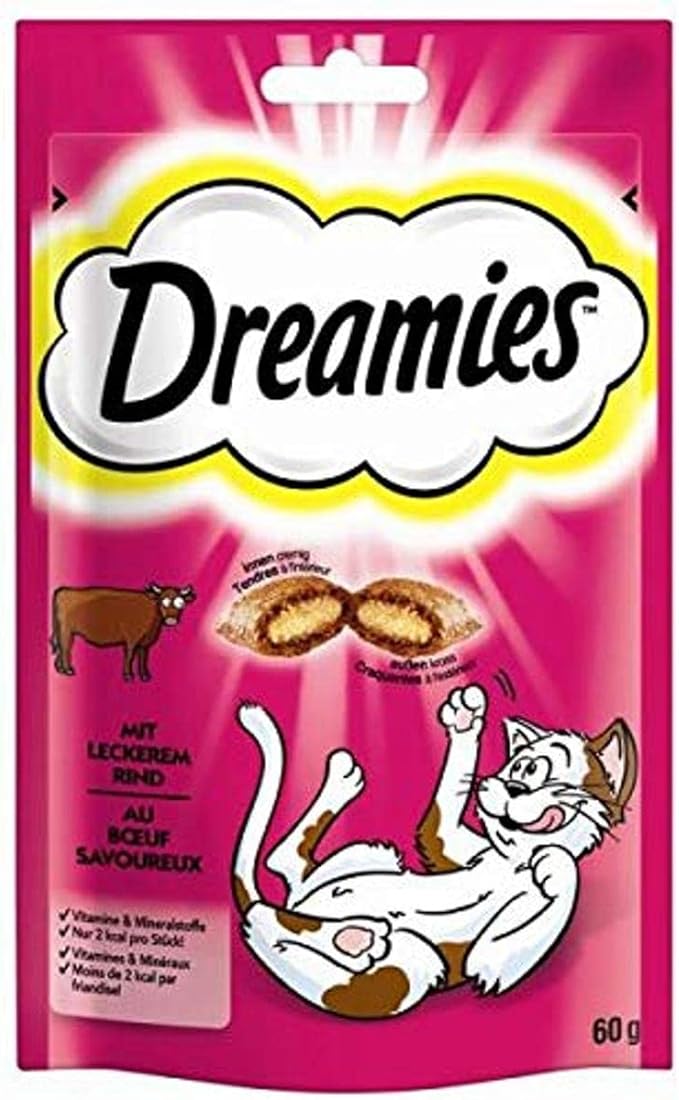 Dreamies Beef Cat Treats 60G