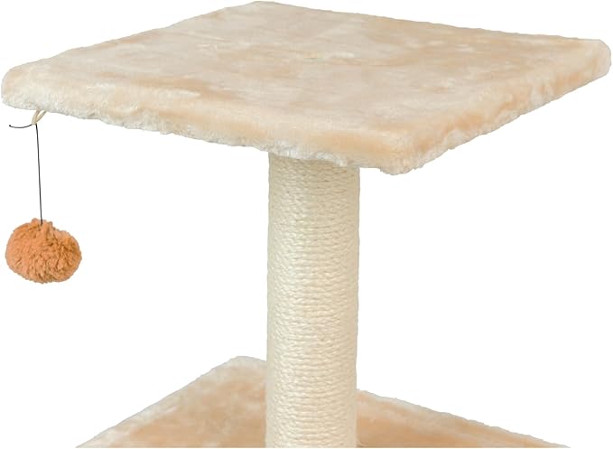 Aeromark 3 Tier Cat Tree, Armarkat Real Wood Scratch furniture A5201, Beige