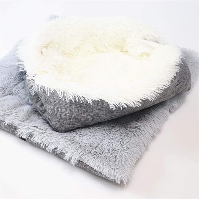 Cat Litter Pet Kennel Cat Pad Cushion Dual-use Long-haired South Korea Velvet Autumn and Winter Nest Cat Litter Mattress Pet Pad 61cm X cm 51