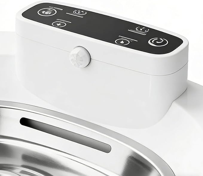 Water Fountains for Cats Indoor, Dog Water Dispenser Drinking Feeder - 3000ml Automatic Wireless Silent, for Puppy Kitten Watering Feeding Household Apartment Outdoor