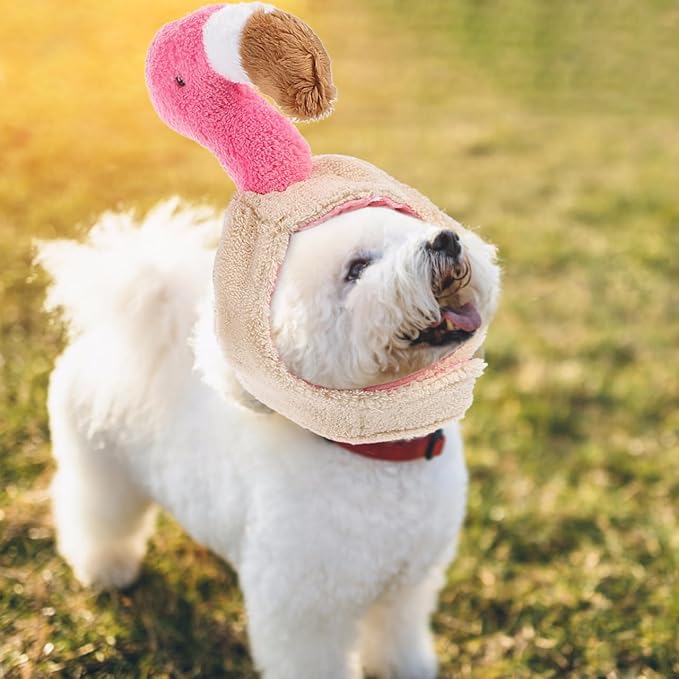 POPETPOP Cat Hats for Cats Only - Pet Headband Headdress Costume Flamingo Hat with Ears for s & Small Dogs Halloween Party Costume Accessory Headwear