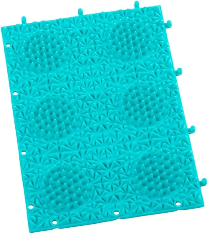 Durable Cat Scratch Pads, Natural Sisal Cat Corner Scratcher for Indoor Cats, Cat Scratching Pad Rug for Small Adult Cats to Save Furniture, Couch, Carpet, Door Frame (Mint Green)