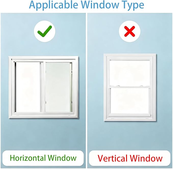 Vertical Cat Door for Window, Fits 31"-42" Height Window, 1-Min Install | Aluminum Frame + HD Glass | Weatherproof Design | Magnetic Closure Window Cat Door Insert, Adjustable Pet Door Window for Cats