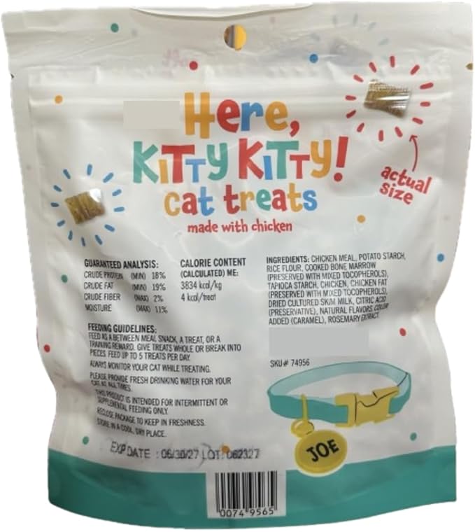 Here, Kitty Kitty Cat Treats 5 oz (142g) - 2 Pack