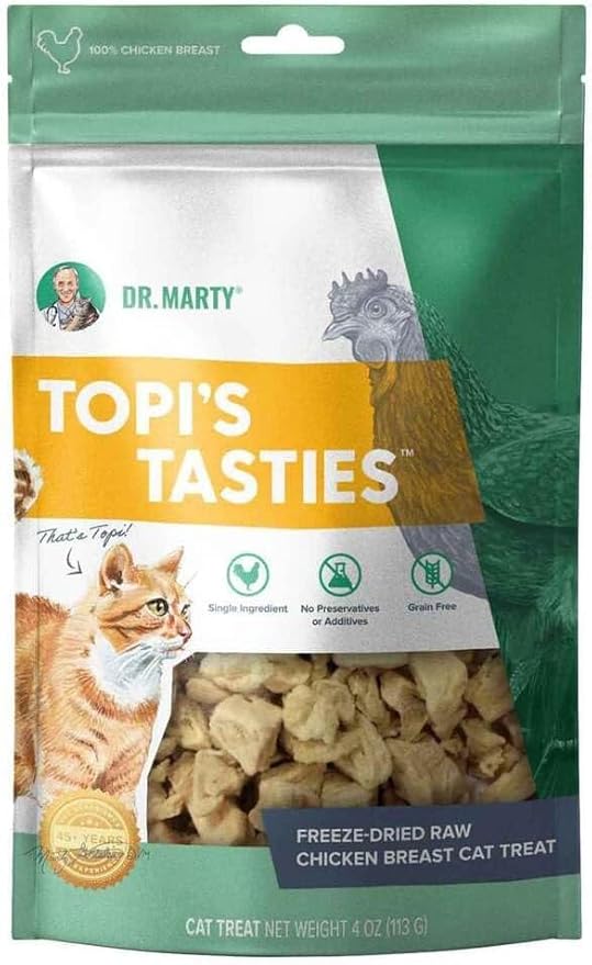 Dr. Marty's Freeze-Dried Raw Chicken Breast Cat Treats, 4-oz, 1-pack