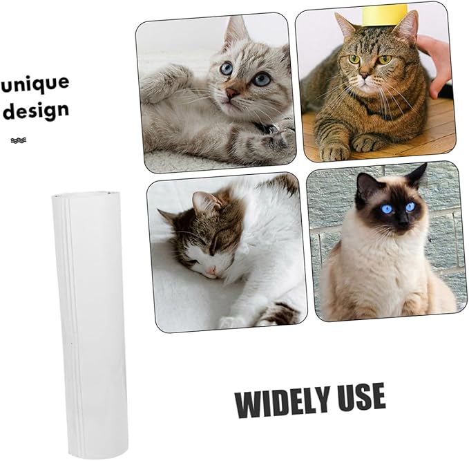 SUPVOX Cat Scratch Furniture Protector PVC Self-Adhesive Couch Sofa Bed Tape Wide Use 1 Set