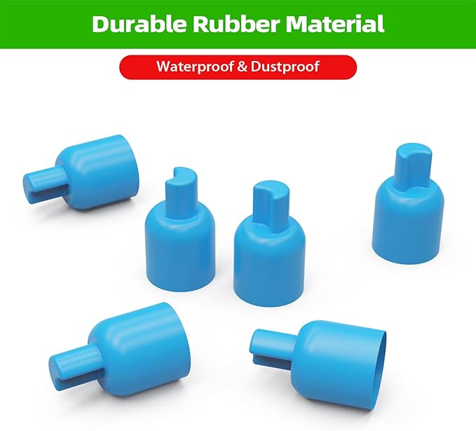 2-Pack Replacement Rubber Covers for Holding Water Pump Cables in Place. Suitable for Pagoda Water Dispenser and Ceramic 360° pet Water Fountain