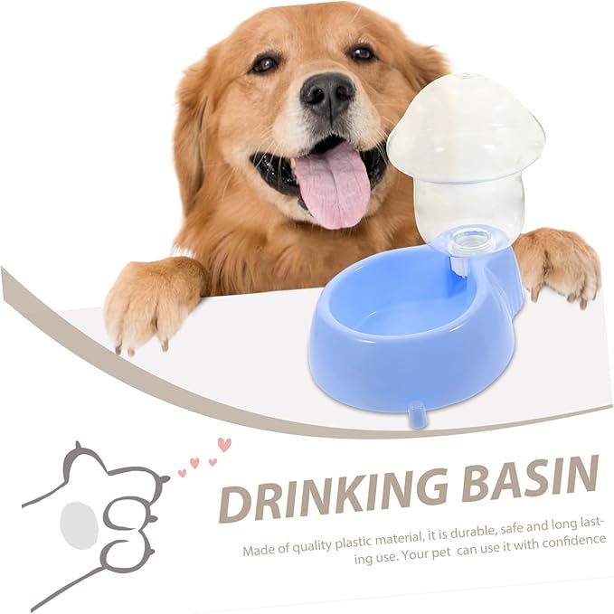 VANZACK 1set Automatic Dog Water Feeder Plastic Pet Water Bowl Dispenser Dog Supply Pet Feeding Tool