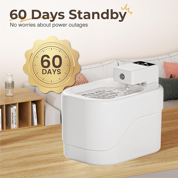 Cats Drinking Fountain Pet Water Dispenser Automatic Watering Feeders Quiet Cats Bowl for Multiple Water Dispenser with Sensing