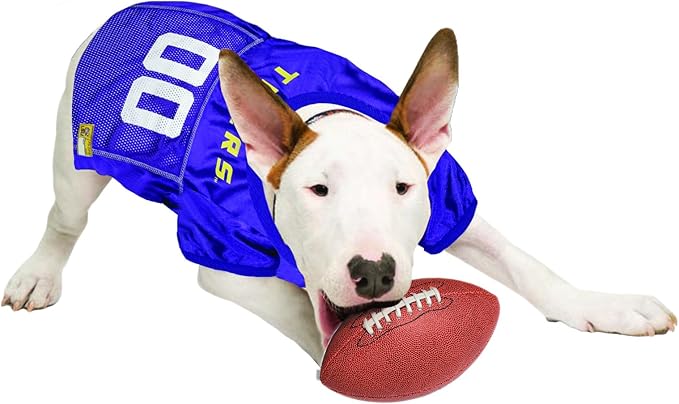 Pets First NCAA College LSU Tigers Mesh Jersey for DOGS & CATS, X-Small.Licensed Dog Jersey with your Favorite Football/Basketball College Team