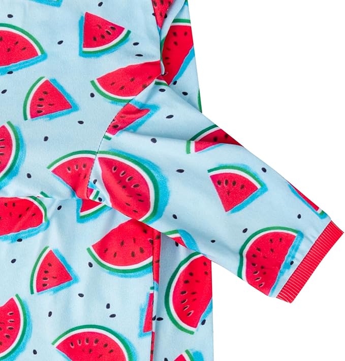 Dog Blue T Shirts Watermelon Pattern Printed Pet Shirt Softable Pajamas for Small Dogs (XL,Watermelon)