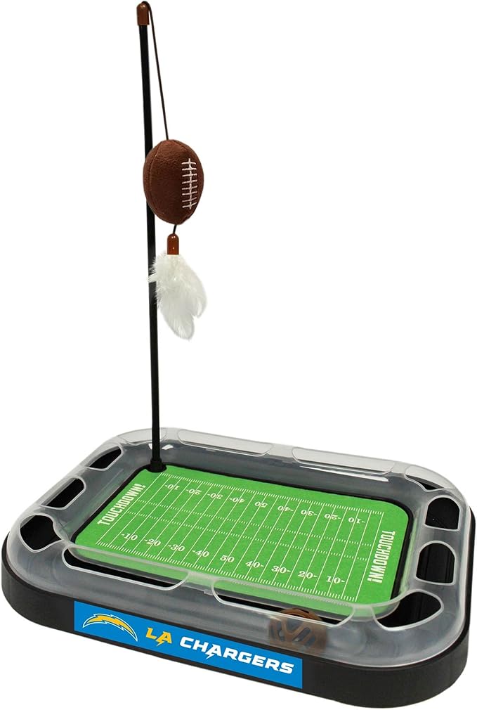 Pets First Los Angeles Chargers Cat Scratcher