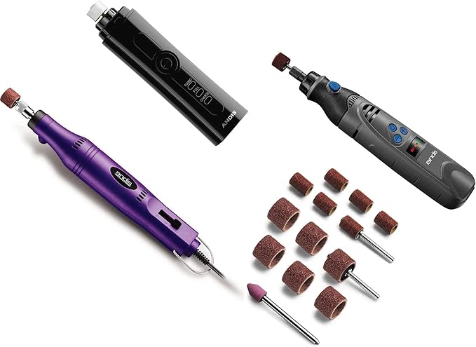 Dog and Cat Grooming Quiet Power Nail Grinders Pro or Home Trimming Made Easy (6 Speed Cordless Grinder)