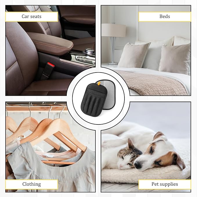 2 Pack Pet Hair Remover For Laundry, Magic Brush Pet Hair, Five-Finger Design For Laundry, Furniture, And Car Seats, Reusable Pet Hair Removal Glove For Cats And Dogs