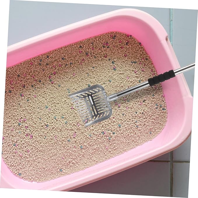 Handle Cat Litter Scooper Cleaning Tool for Effortless Pet Waste Removal for Cats and Dogs Easy to Filter