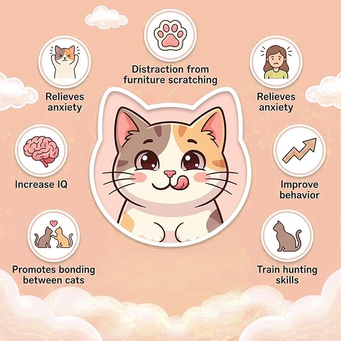 CIATBYYJ 4Pcs 1.57" Yarn Cat Toy Balls, Hand-Crocheted Yarn Cat Ball with Bell Inside, Kittens Chew Toys for Indoor Cats Kitty, Interactive Cats Nip Chew Toys for All Pet Breed