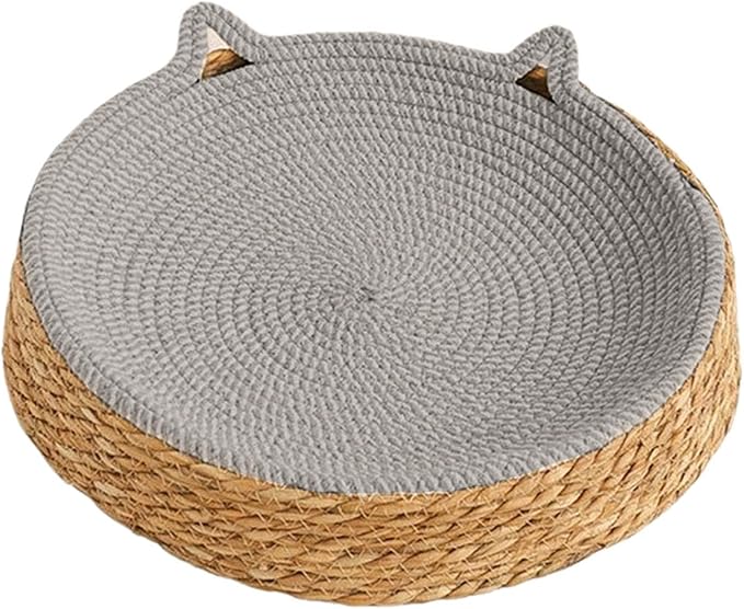 Breathable Cotton Rope Woven Durable Interactive ClawCare FurnitureProtecto Antislip Lightweight Activity Exercise Enrichment Play Kitten Grooming Protection Home Living