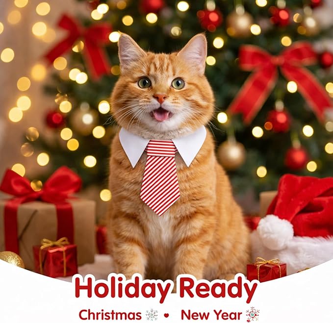 3 Pcs Dog Cat Bow Tie Pet Tuxedo Collar Wedding Formal Costume Adjustable for Dog Cat Puppy Birthday Necktie Collars