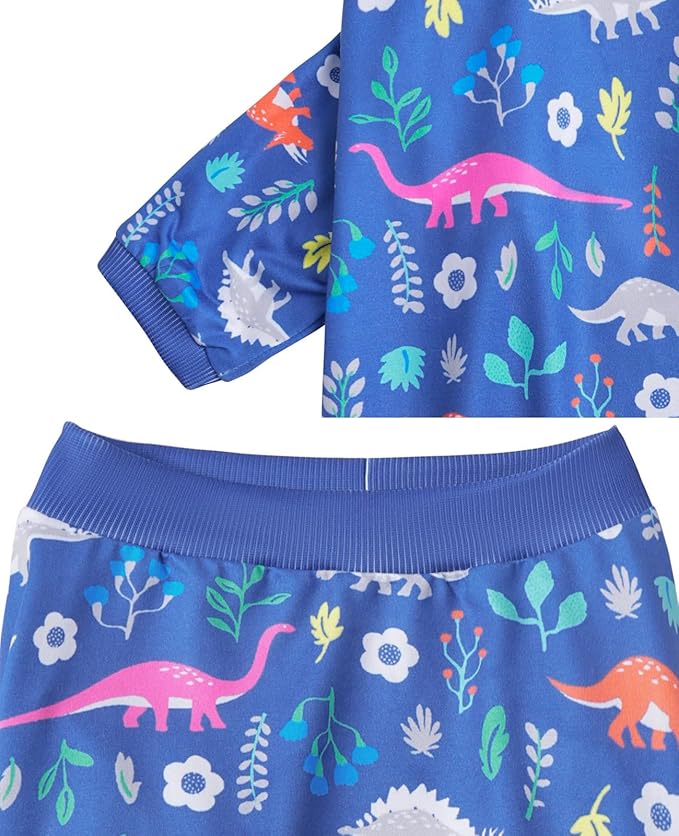 Dog Navy T Shirts with Forest Dinosaur Pattern Printed Pet Shirt Softable Pajamas Large Dogs (2XL, Forest Dinosaur)
