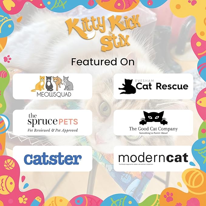 Kitty Kick Stix Premium Bulk Catnip - Made in USA 100% Natural, Enticing Catnip Treats for Catnip Toys, Catnip Spray, & Cat Accessories. Safe & Non-Addicitve Catnip for Kittens (Single Jar)