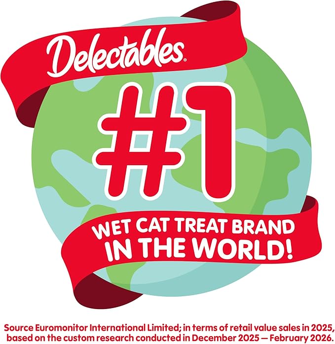 Delectables Lickable Wet Cat Treats - Tuna & Chicken, 1.4 Ounce (Pack of 12)