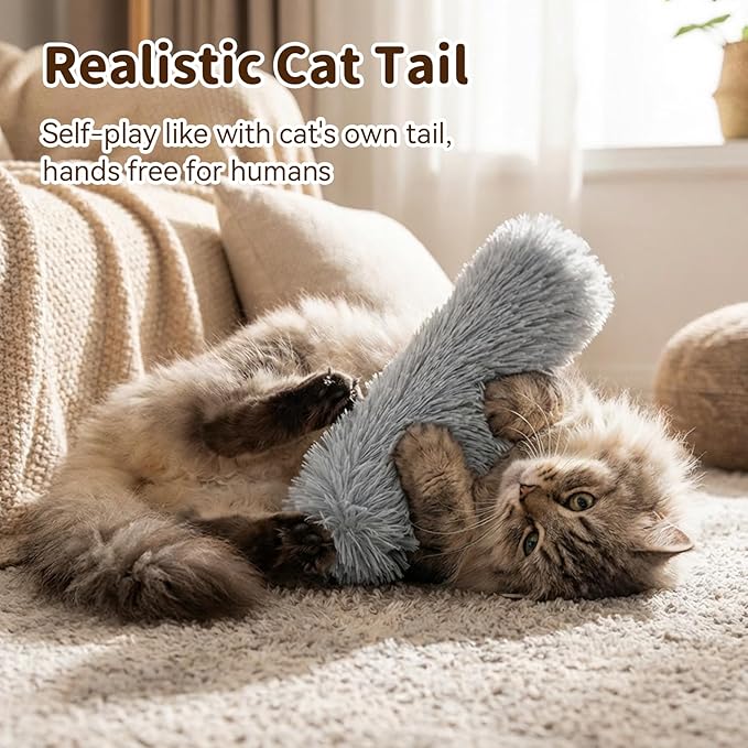 Cat Toys 3 Pack Catnip Pillows, Soft and Durable Crinkle Sound with Catnip Inside, Interactive Cat Toy Indoor Cats Kitten Kicker, Promotes Kitty Exercise Toys Mothers Day Gifts Solid