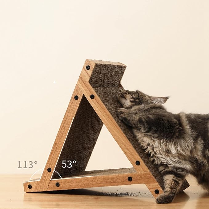 Cat Scratcher Cardboard Nest Bed Cat Scratch Pad Prevents Furniture Damage