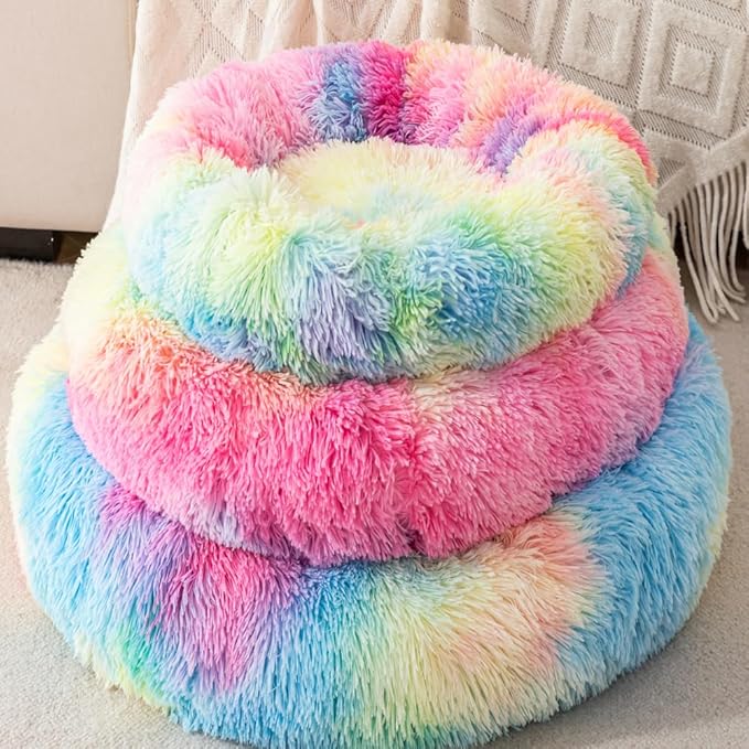 Cat Beds for Indoor Cats Nest Bed Dog Bed Pet Beds Kitten Bed Rabbit Beds Bed Kitten Cave Up to 10 Lbs Small Pet