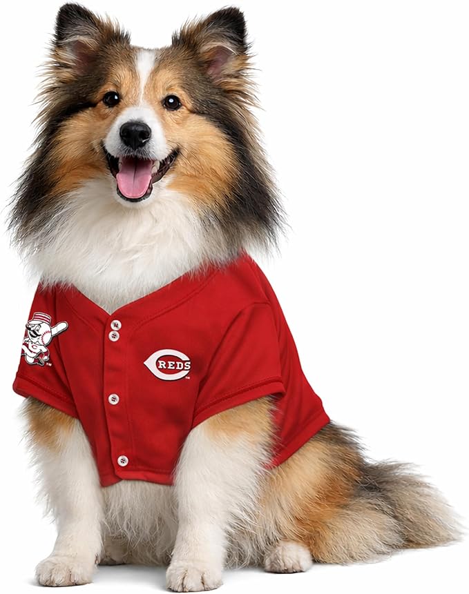 Pets First NCAA College Georgia Bulldogs Mesh Jersey for DOGS & CATS, X-Large. Licensed Big Dog Jersey with your favorite Football/Basketball College Team, Red (GA-4006-XL)
